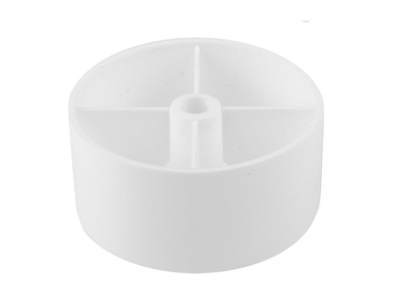 Kluzák šroubovací ø 50 mm bílý